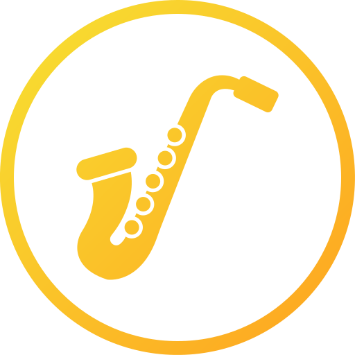 saxophone Generic gradient fill Icône