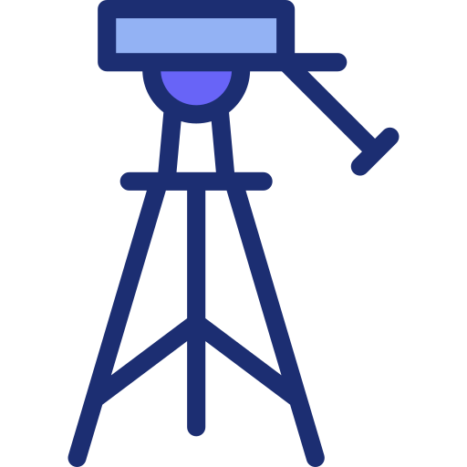 Tripod Basic Accent Lineal Color icon