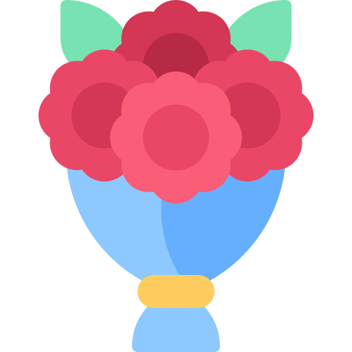 ramo de flores Generic color fill icono