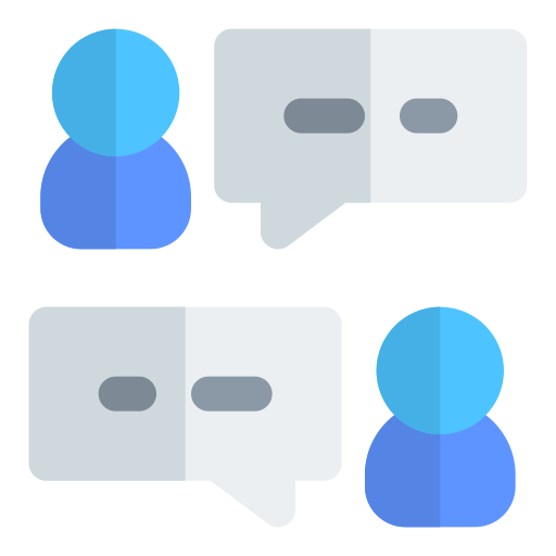의사소통 Generic color fill icon
