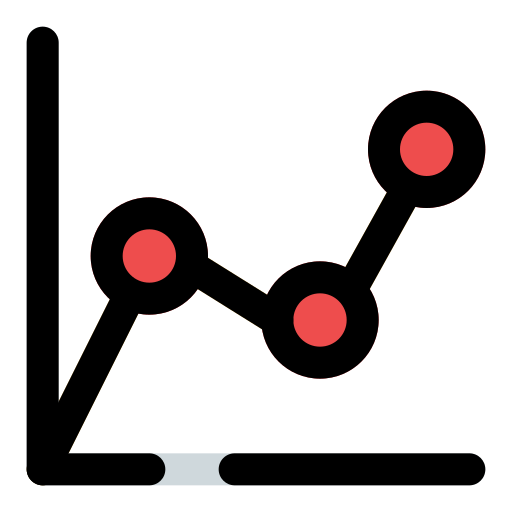 Линейный график Generic color lineal-color иконка