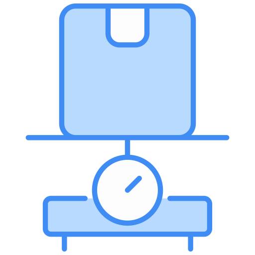 paketgewicht Generic color lineal-color icon