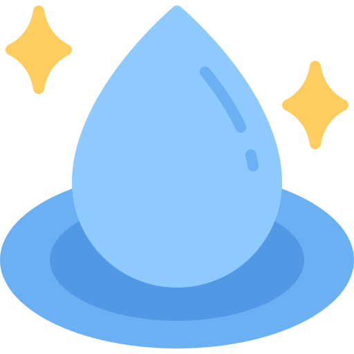 Чистая вода Generic color fill иконка