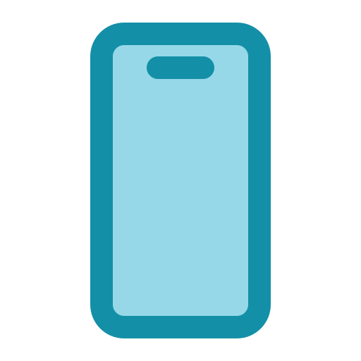 téléphone Generic color lineal-color Icône