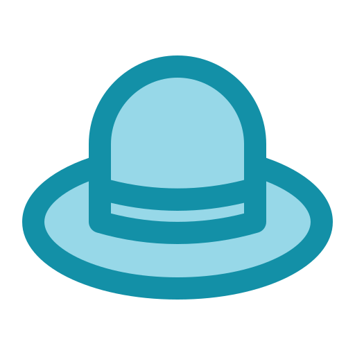 słomiany kapelusz Generic color lineal-color ikona