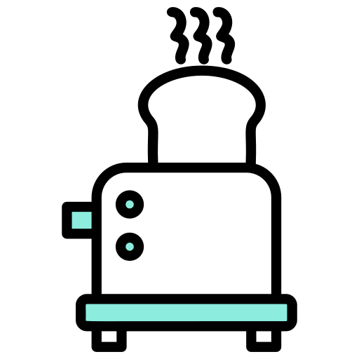 Toaster Generic color lineal-color icon