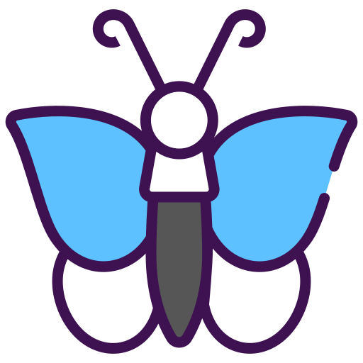 papillon Generic color lineal-color Icône