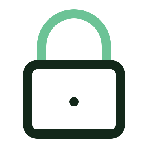Lock Generic color outline icon