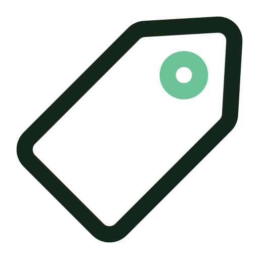 Tag Generic color outline icon