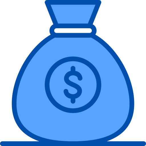 torba z pieniędzmi xnimrodx Blue ikona