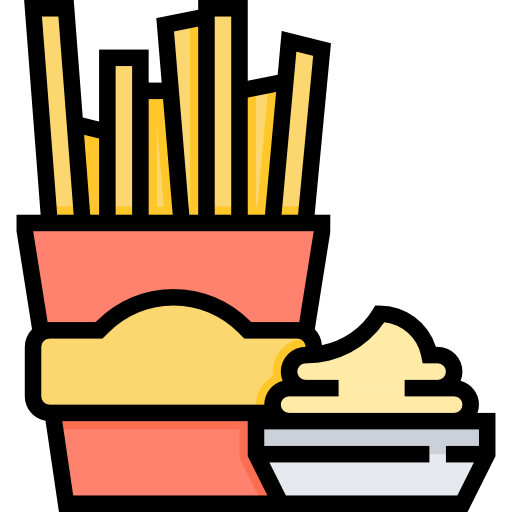 Fast food Meticulous Lineal Color icon