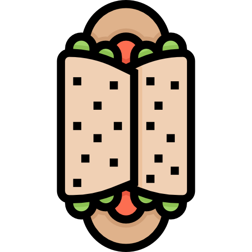 kebab Meticulous Lineal Color ikona