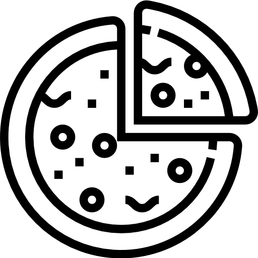 ピザ Meticulous Line icon