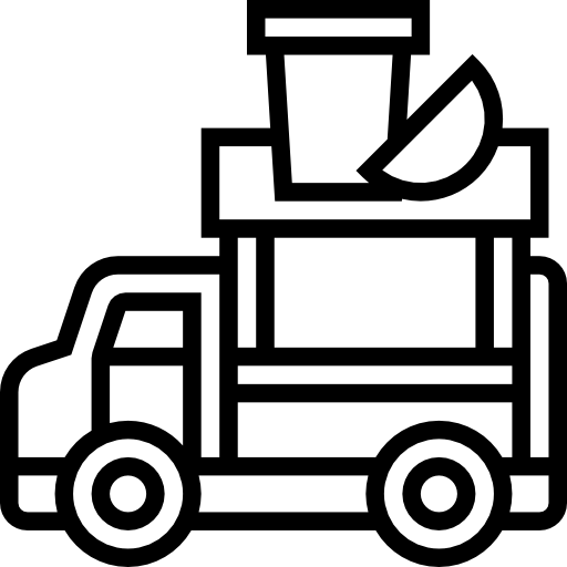 imbisswagen Meticulous Line icon