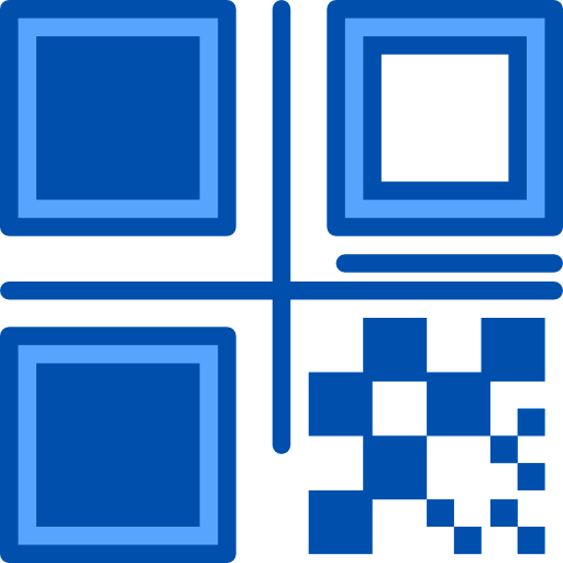qrコード xnimrodx Blue icon