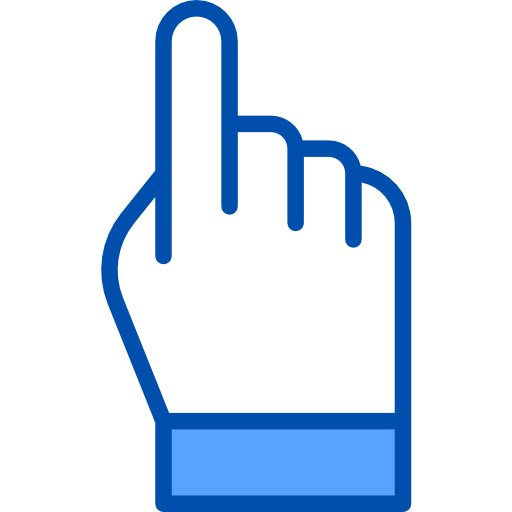 Hand cursor xnimrodx Blue icon