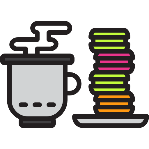 Coffee xnimrodx Lineal Color icon