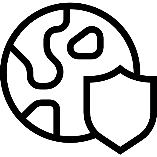 kula ziemska Pictogramer Outline ikona