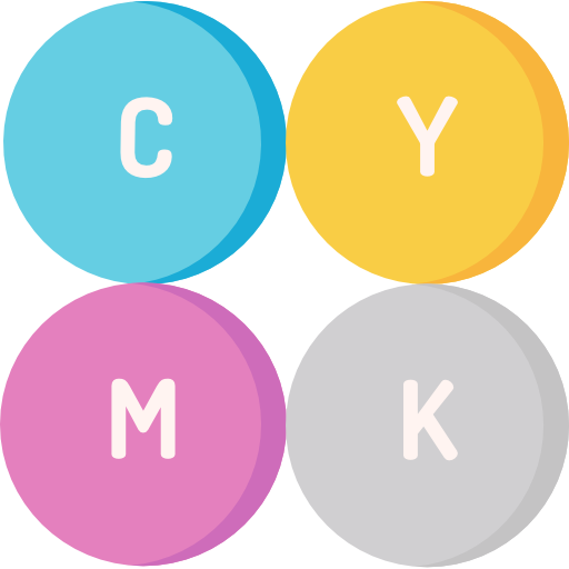 cmyk Special Flat иконка