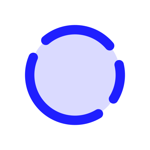 도넛 차트 Generic color lineal-color icon