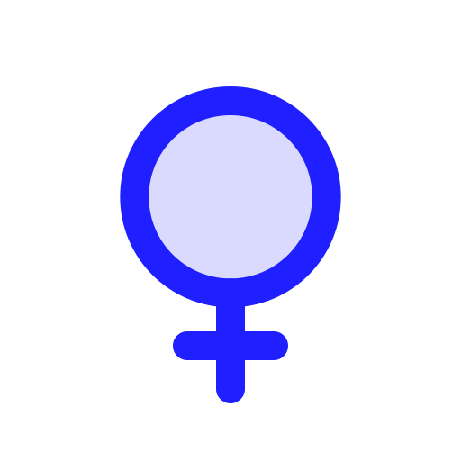 vrouwelijk Generic color lineal-color icoon