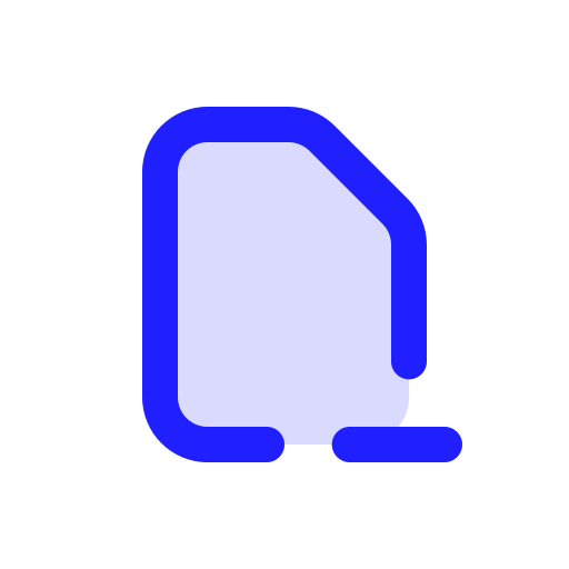 File minus Generic color lineal-color icon