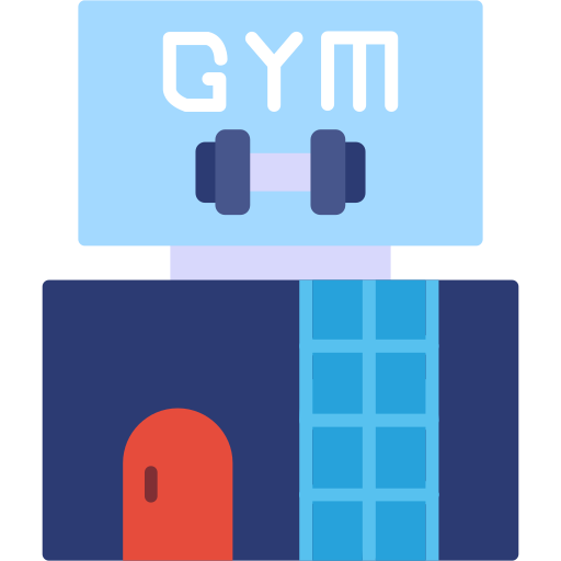 sportschool Generic color fill icoon