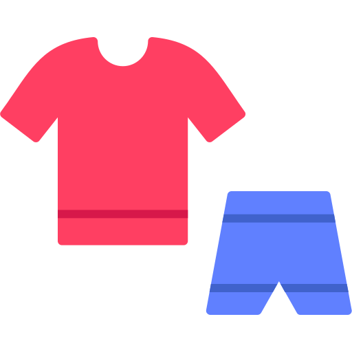vêtements d'entraînement Generic color fill Icône