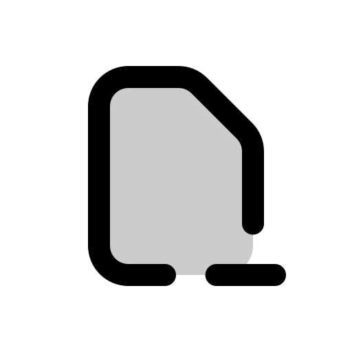 File minus Generic color lineal-color icon