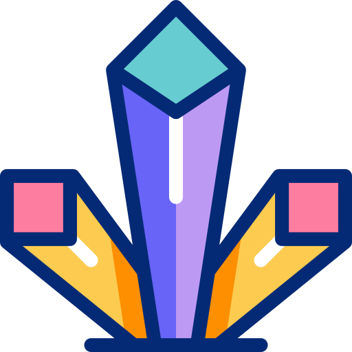 Crystals Basic Accent Lineal Color icon