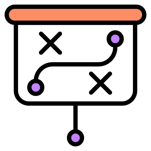 stratégie Generic color lineal-color Icône