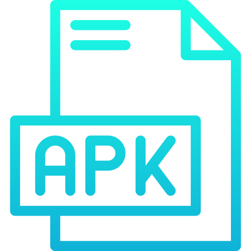 apk Generic gradient outline icoon