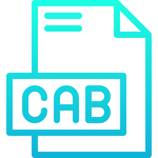 Cab Generic gradient outline icon