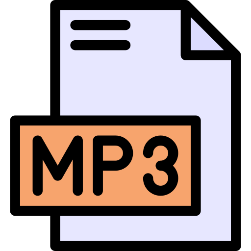 mp3 Generic color lineal-color Icône