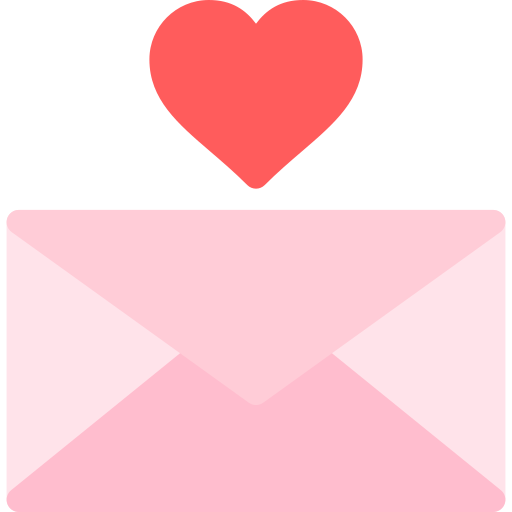 手紙 Generic color fill icon