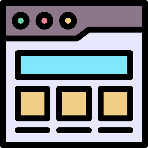 Layout Generic color lineal-color icon