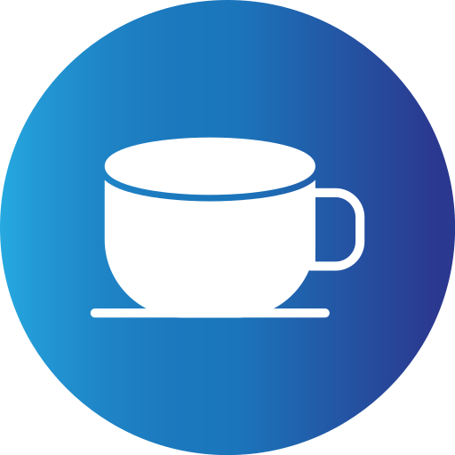 커피 컵 Generic gradient fill icon