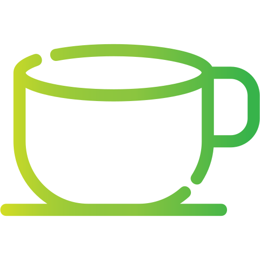 tazza di caffè Generic gradient outline icona