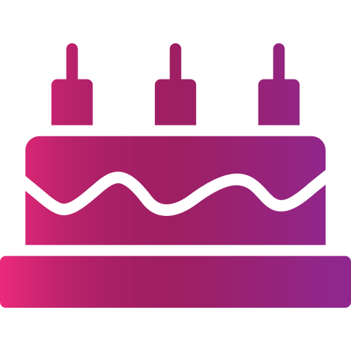 Cake Generic gradient fill icon