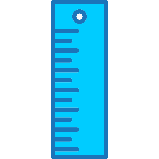 linijka Generic color lineal-color ikona