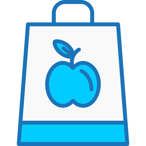 Food bag Generic color lineal-color icon