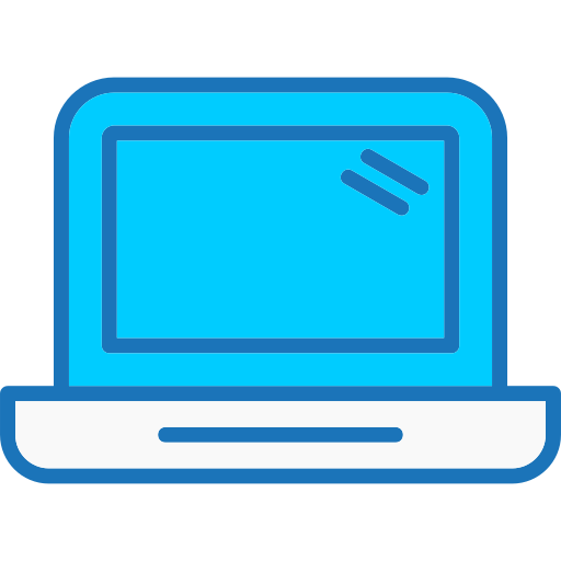 laptop Generic color lineal-color icon