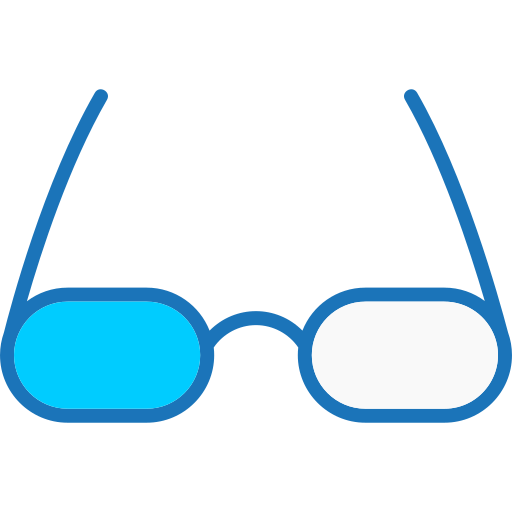 lesebrille Generic color lineal-color icon