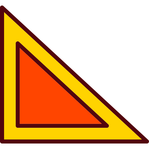 geometria Generic color lineal-color ikona
