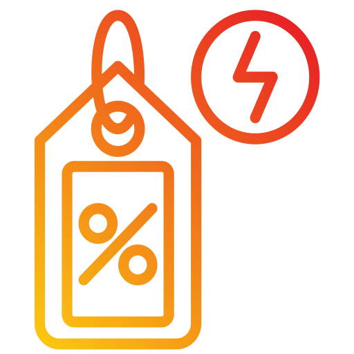 Flash sale Generic gradient outline icon