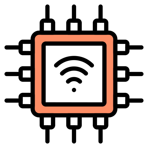 mikroczip Generic color lineal-color ikona