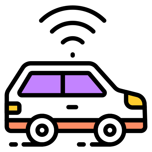 carro inteligente Generic color lineal-color Ícone