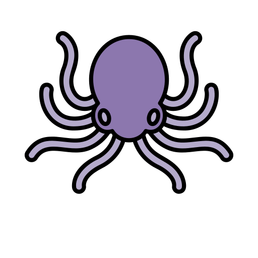 Octopus Generic color lineal-color icon
