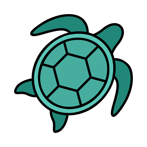 tartaruga di mare Generic color lineal-color icona