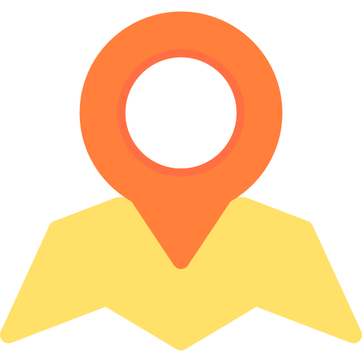 Location Generic color fill icon